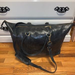 Sseko Leather Carry All Travel Bag